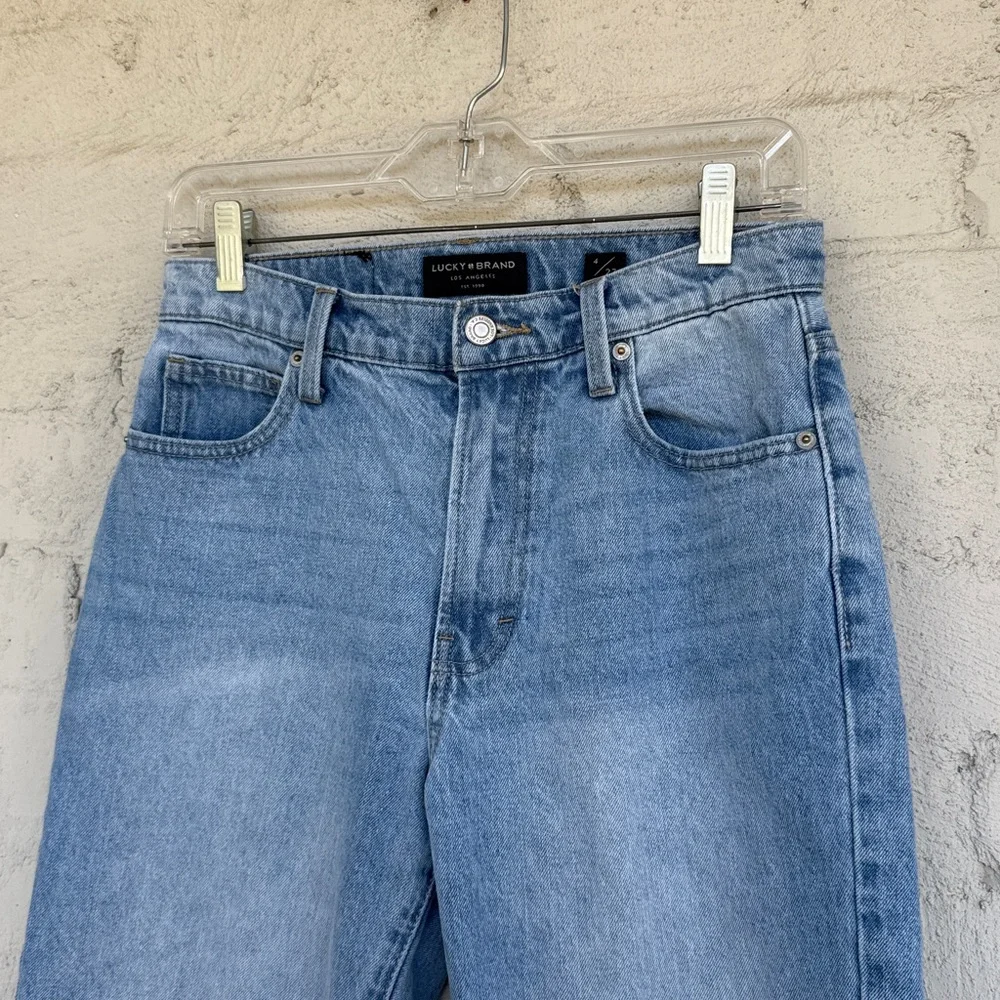 Lucky Brand High Rise Drew Mom Jean Size 27/4 - Picture 6 of 15